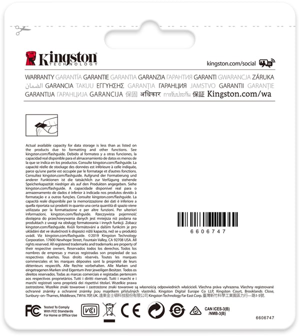 Kingston 128 GB High Endurance microSD-kort