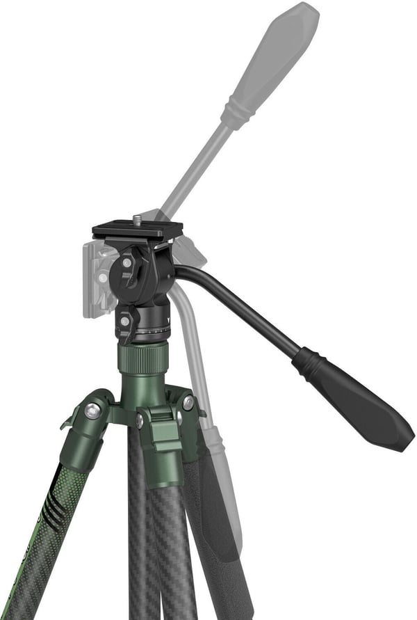 SmallRig Selection Kompakt Fluid Head CH10 3259 -videohuvud