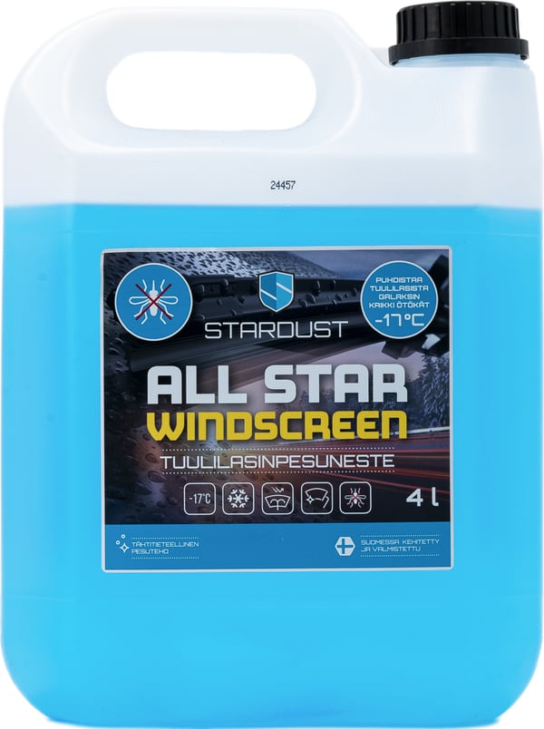 Stardust All Star Vindruta -17°C -färdig att användas spolarvätska, 4 liter