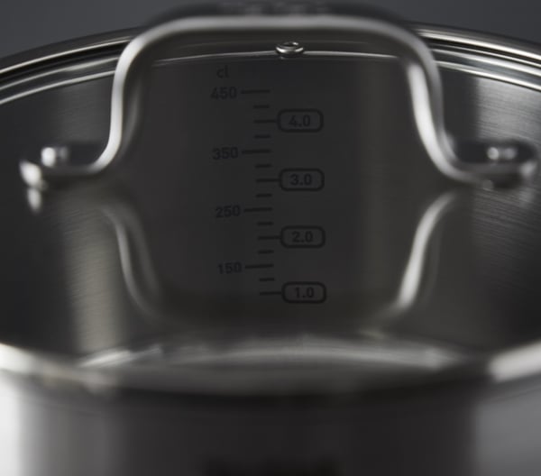 Tefal Virtuoso -kastrull, 20 cm / 3 L, rostfritt stål