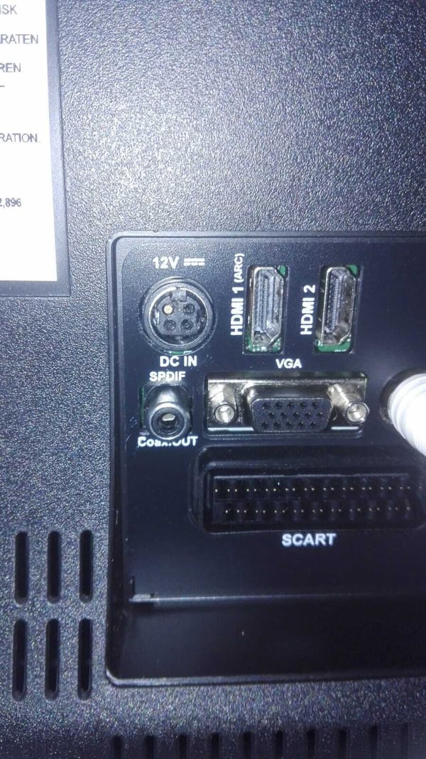 ProCaster TV - 230 V anslutningskabel