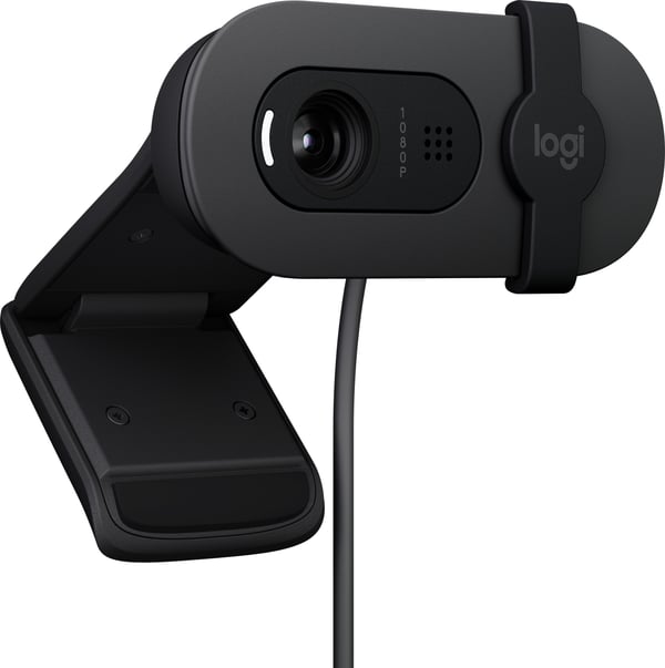 Logitech Brio 100 -webkamera, sort