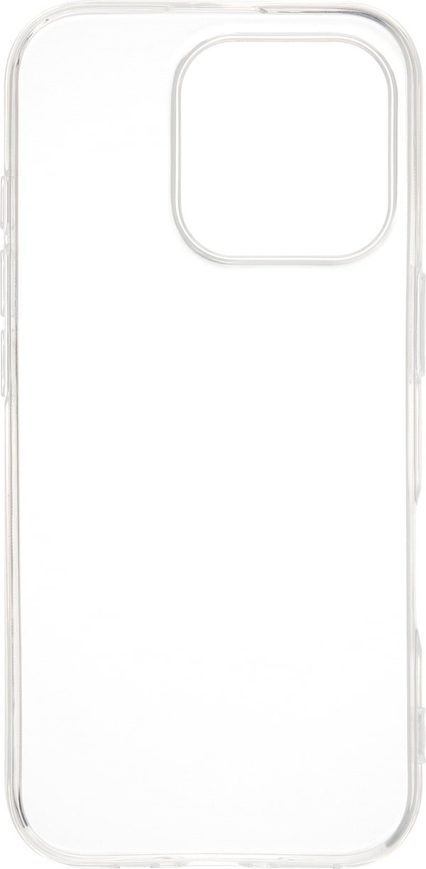 Fonekit silikonfodral, iPhone 16 Pro, genomskinlig