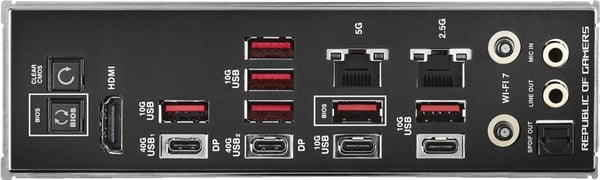 ASUS ROG CROSSHAIR X870E HERO ATX - hovedkort