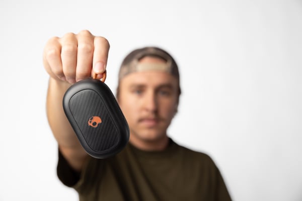 Skullcandy Push ANC Aktive høretelefoner med aktiv støjreduktion, sort