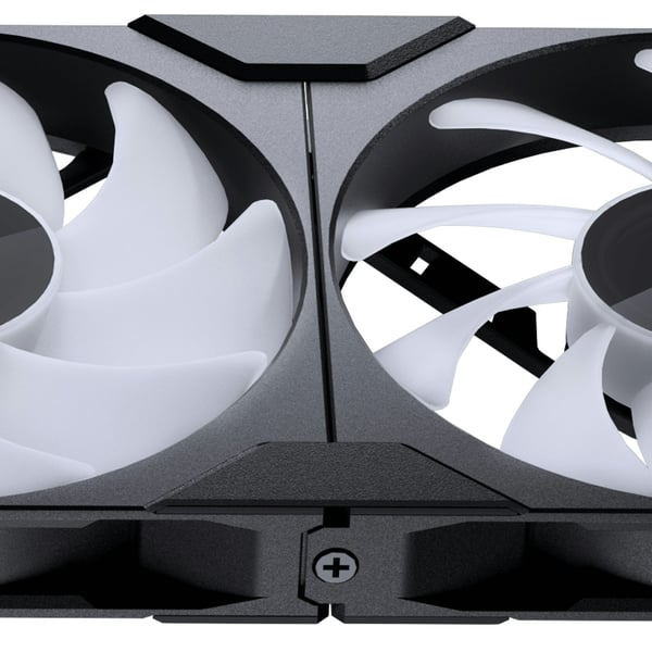 Phanteks M25 Gen2 140 mm PWM DRGB-blæser, sort, 3 stk.