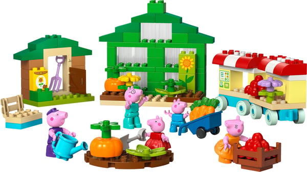 LEGO DUPLO Peppa Pig 10461 Ugglan Grisens trädgård och växthus