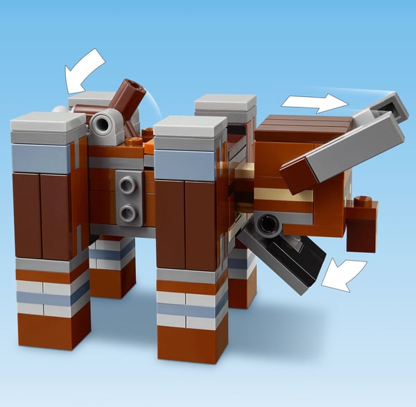LEGO Minecraft 21278 Rövarnas främre utpost och Förintelsebadet