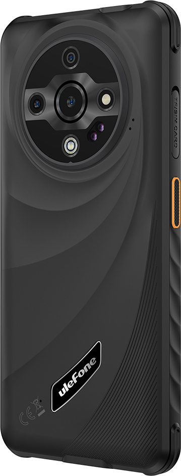 Ulefone Armor X31-telefon, 128/6 GB, svart
