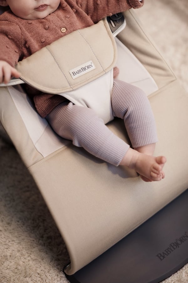 BabyBjörn Gungstol Balance Soft Väv Mellan Khaki/Beige