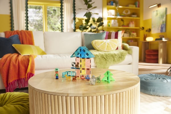 MAGNA-TILES® Hundpark magnetbyggsats, 27 delar