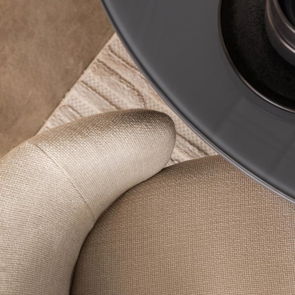 Spisestol, LUEUR, 78x55x58,5 cm, Lys Beige