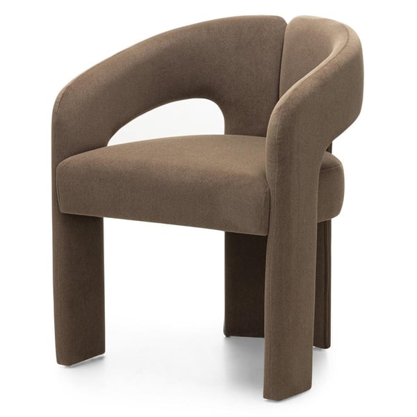Polstret Stol, JOEL, 77x62x56 cm, Mokka