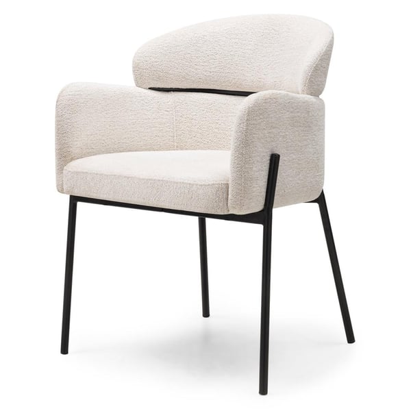 Spisebordsstol, MAREO, 62x62x81 cm, Creme