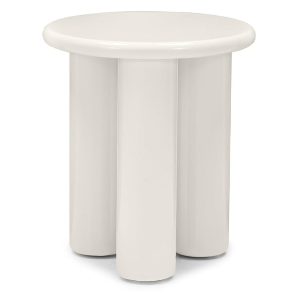 Sidebord, LOLA, 40x40x45 cm, Creme