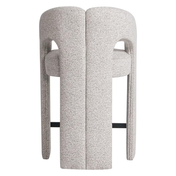 Polstret skammel, JOEL, 58x51x91 cm, beige