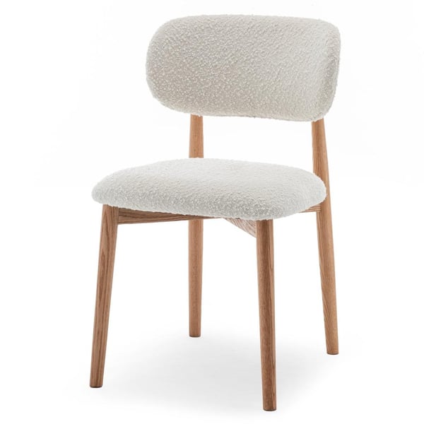 Polstret Stol, MIA, 80x48,5x50,5 cm, Off White