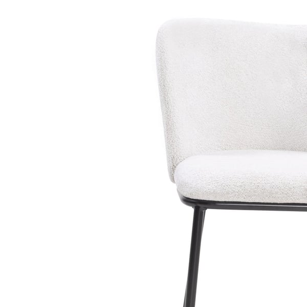 Spisebordsstol, NIKA, 55x58x76,5 cm, Lys Beige