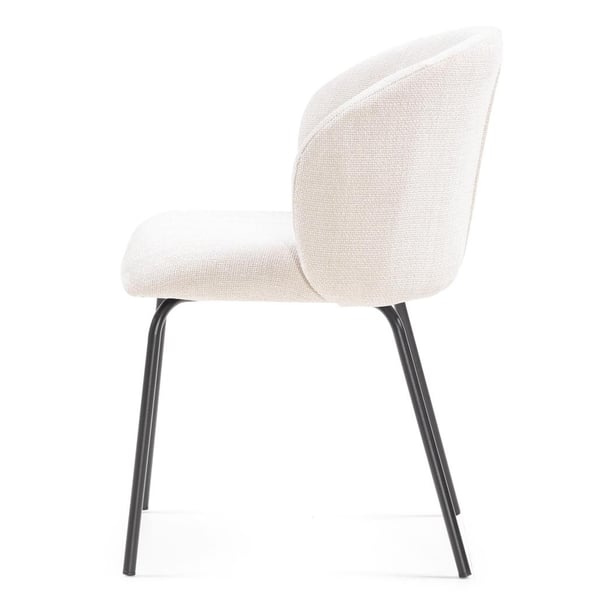 Spisestol, LUEUR, 78x55x58,5 cm, Lys Beige