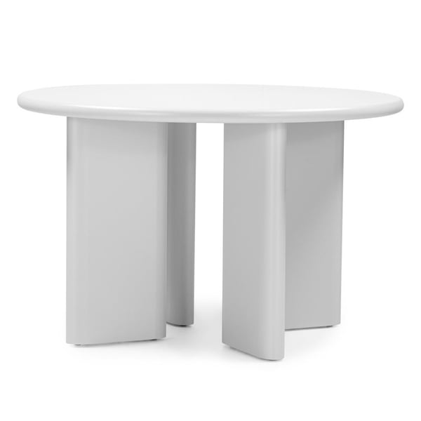 Spisebord, MOLIQ, 120x120x75 cm, Beige Grå