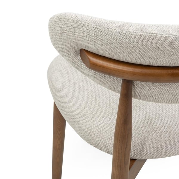 Spisebordsstol, MIRALI, 81x58x60,5 cm, Beige
