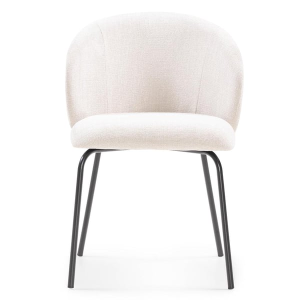 Spisestol, LUEUR, 78x55x58,5 cm, Lys Beige
