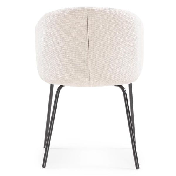 Spisestol, LUEUR, 78x55x58,5 cm, Lys Beige