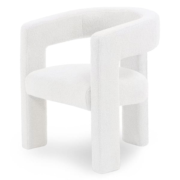 Lænestol, LAUREN, 66x57x76 cm, Creme
