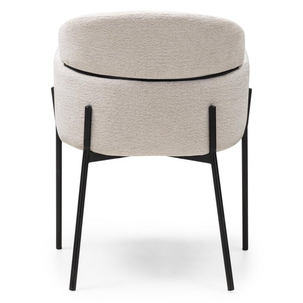 Spisebordsstol, MAREO, 62x62x81 cm, Creme