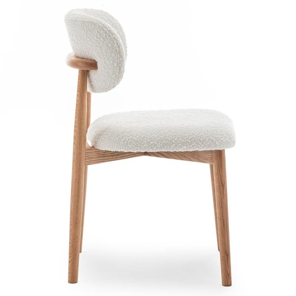 Polstret Stol, MIA, 80x48,5x50,5 cm, Off White