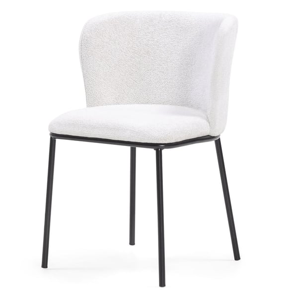 Spisebordsstol, NIKA, 55x58x76,5 cm, Lys Beige