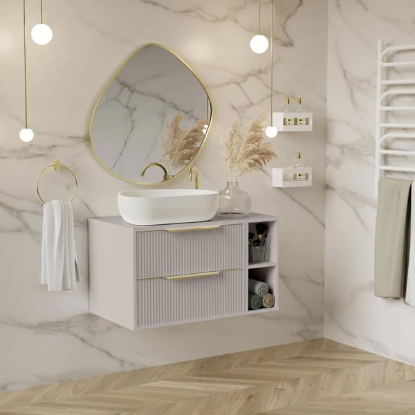 Seinähylly, ANVERS, 20x46x46 cm, Off White