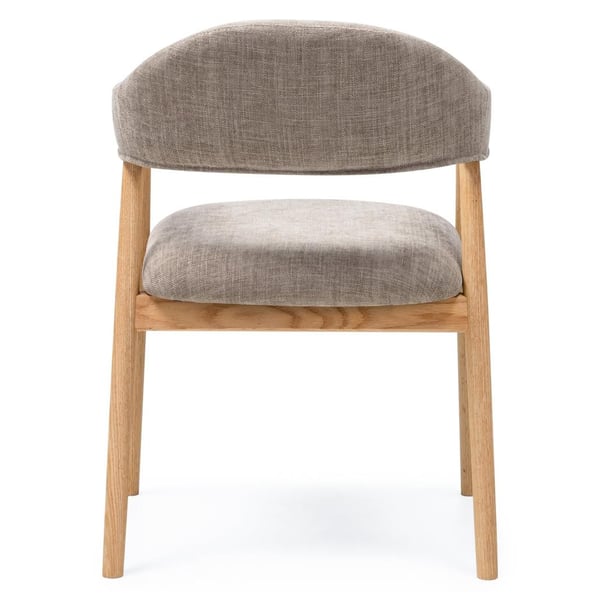 Polstret Stol, LARIS, 81x57x54 cm, Beige