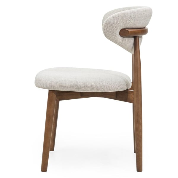 Spisebordsstol, MIRALI, 81x58x60,5 cm, Beige