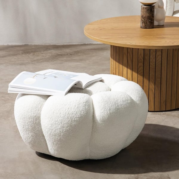 Rahi, PERLE, 61x61x31 cm, Valkoinen