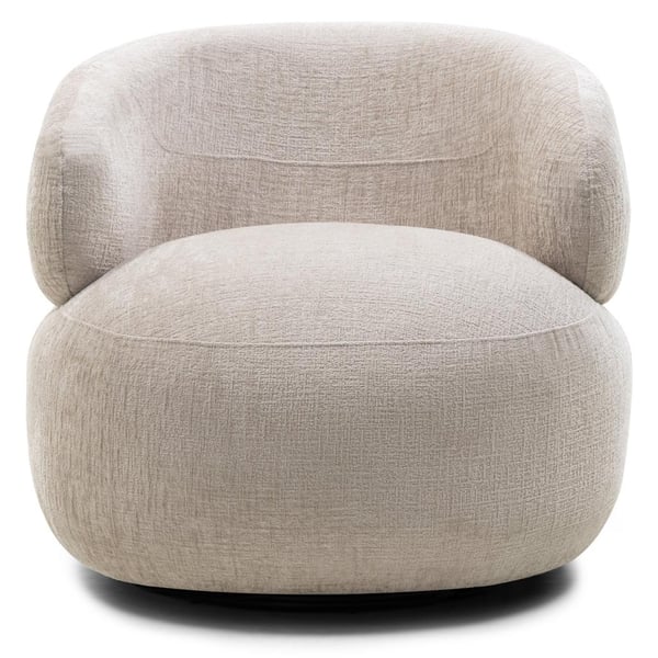 Kääntyvä tuoli, ORIEL, 75x82x85 cm, Vaalea beige Kääntyvä tuoli, ORIEL, 75x82x85 cm, Vaalea beige