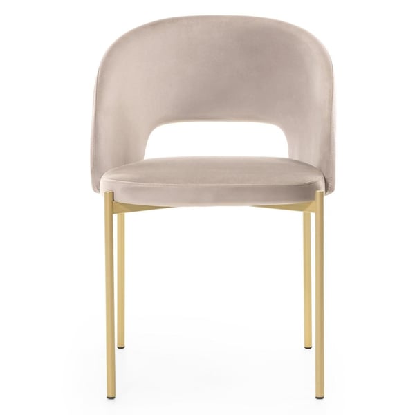 Stol, MORES, 77x50x53 cm, Beige
