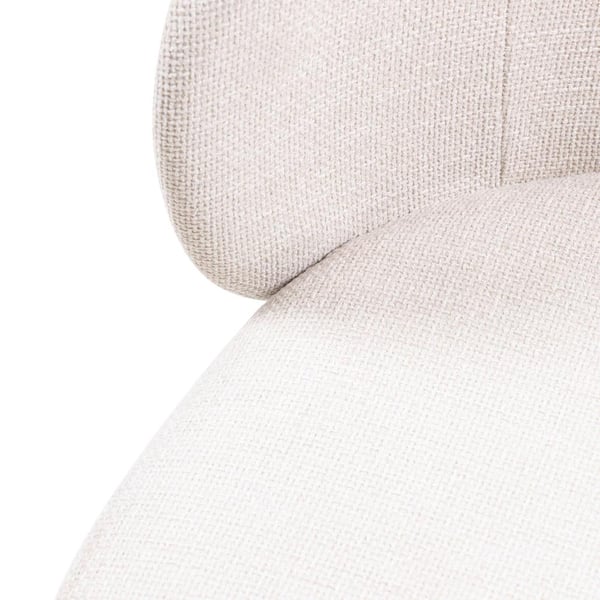 Spisestol, LUEUR, 78x55x58,5 cm, Lys Beige
