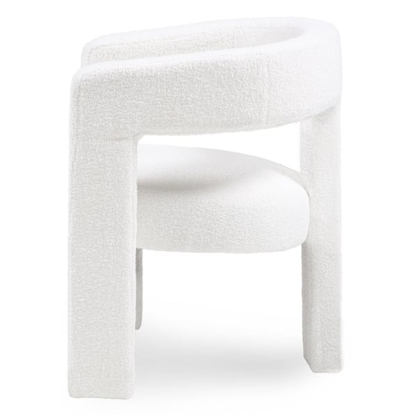 Lænestol, LAUREN, 66x57x76 cm, Creme