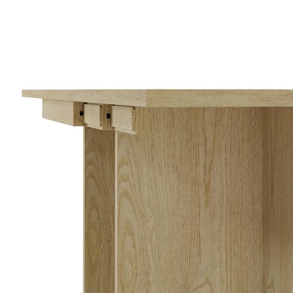 Spisebord, 140-200 cm ASK, 90x140-200x90 cm, Eg