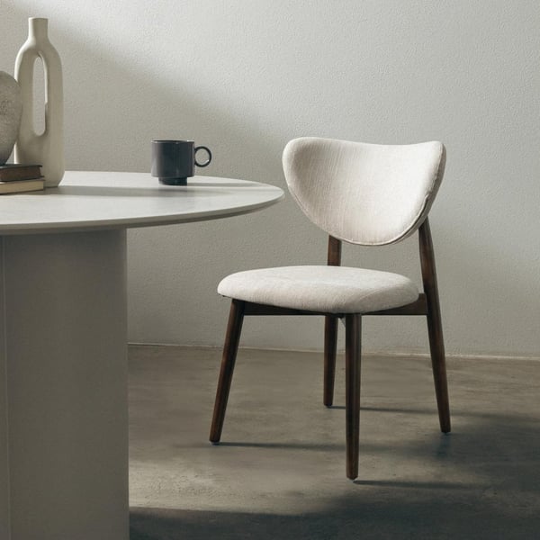 Spisebordsstol, JULIETTE, 81x53x54 cm, Valnød
