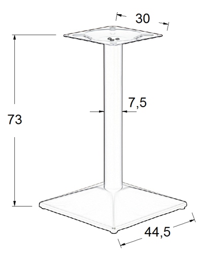 SH-4002-6/B - 44,5x44,5 cm