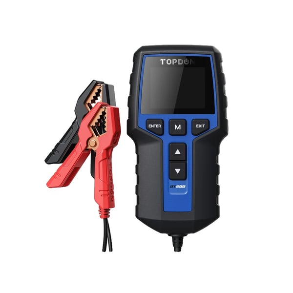 Batteritesteren, 12V/24V kompatibilitet, ledningsevnetestteknologi,BT200