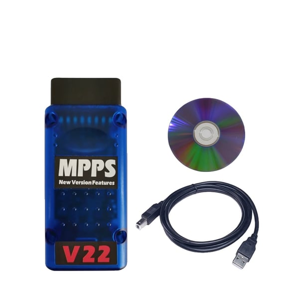 ECU Programmeringsværktøj, Hardwareversion MPPS V22, Softwareversion MPPS V22.2.3.5, Vægt 0.2 kg, Drifts spænding 12V