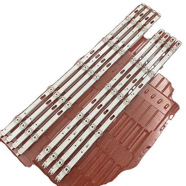 LED baggrundsbelysningsstrimmel, længde 1085mm, 10 LED'er pr. strimmel, kompatible modeller: GU55AU7199, UE55TU7125, spænding 3V