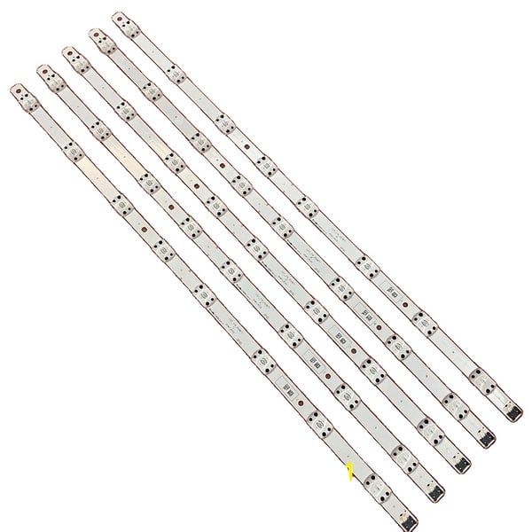 LED Baggrundsbelysning, Kompatibel med Flere TV-Modeller, Sæt af 5 Stykker