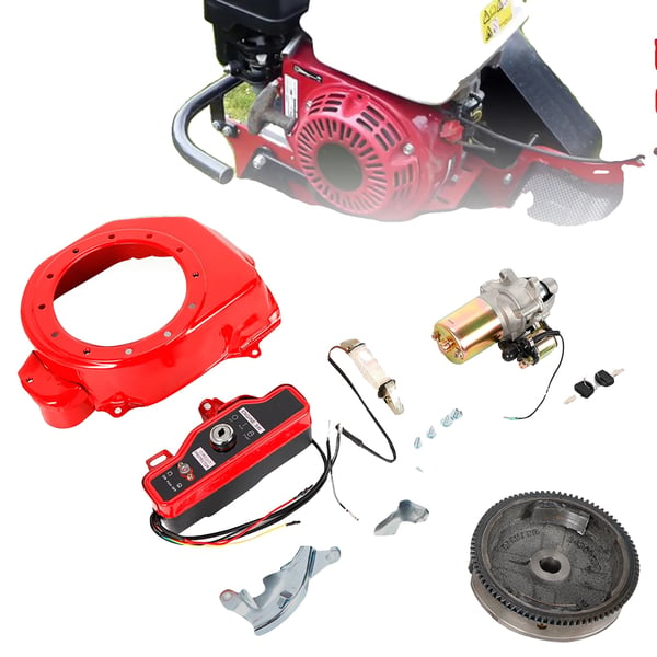 Elektrisk Start Kit, 5.5HK, 6.5HK, Pakke Størrelse: 33.5cm x 27cm x 16.5cm, Vægt: 5.65kg, Højkvalitets metal