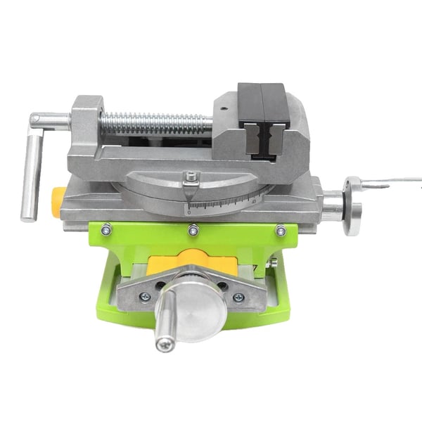 Præcisionsv vise, Aluminiumlegering, X-akse slag 80 mm, Y-akse slag 67 mm, Maksimal spændestørrelse 77 mm, Rotationsvinkel 90°