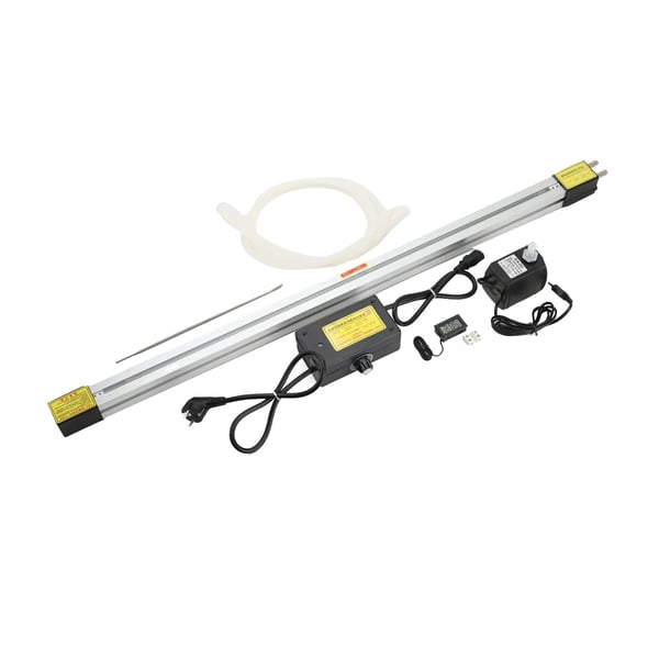 Akryl böjningsmaskin, 800 mm värmelängd, 1 mm-6 mm materialtjocklek, AC 220V ingångsspänning, 1200W effekt, vattencirkulation kylning