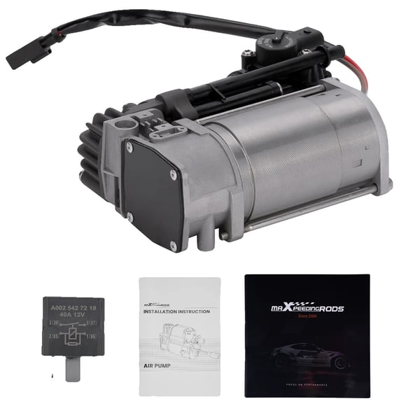 Ilmakompressorin pumppu, 32cm x 32cm x 20cm, 4650g, Yhteensopiva useiden Mercedes E-luokan mallien kanssa, Vaihtopartinumero: 2123200104, 2123200404